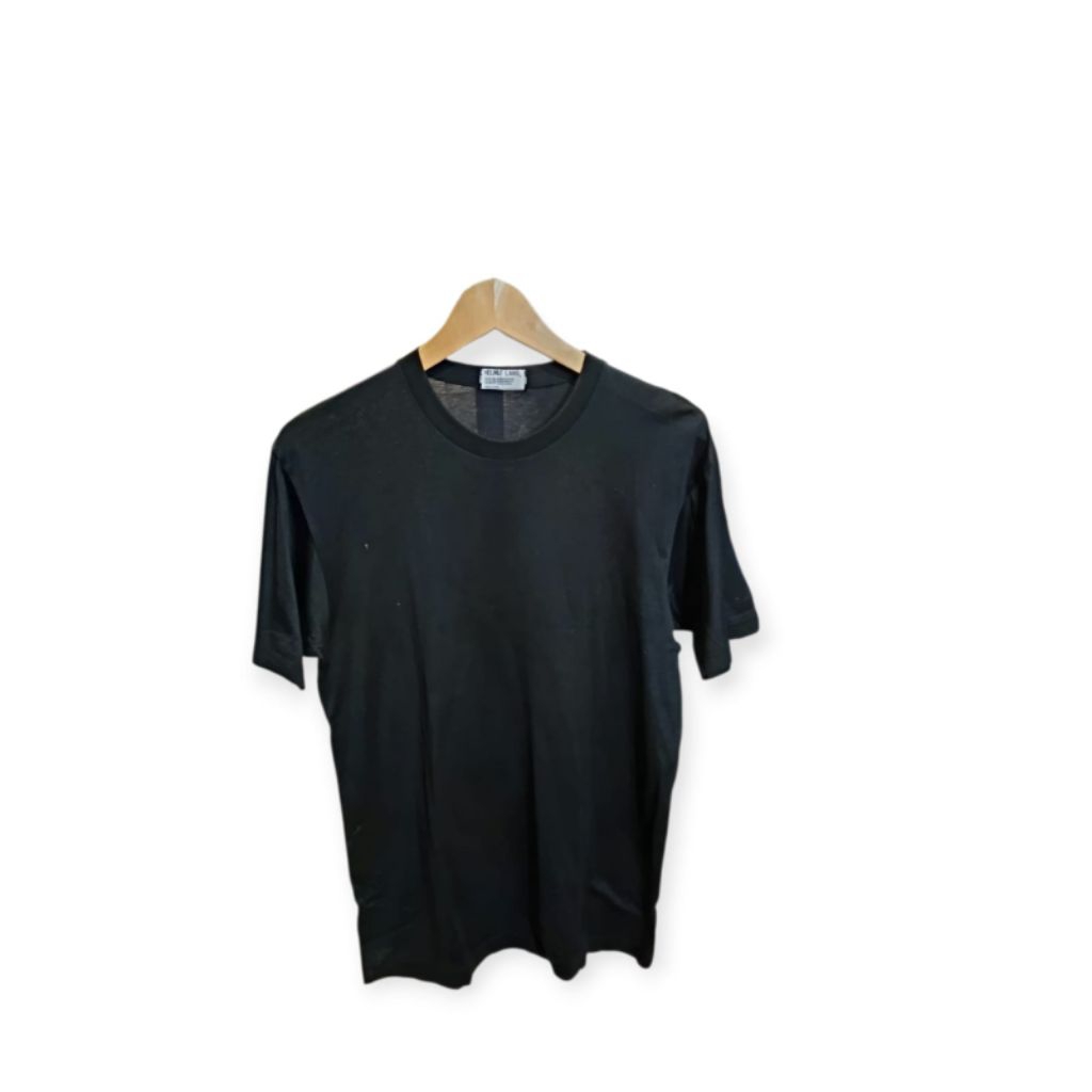 Helmut Lang Black Cotton T-Shirt