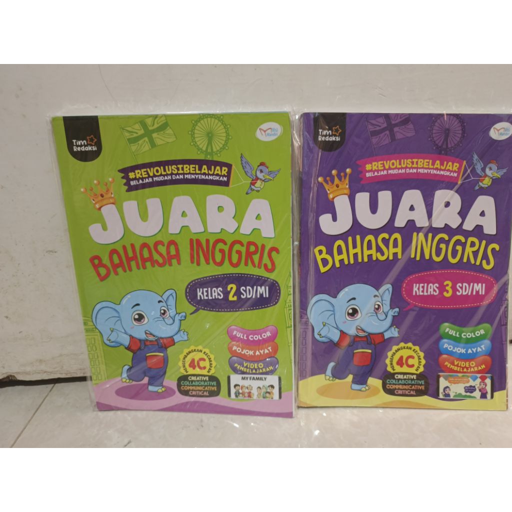 revolusi belajar JUARA BAHASA INGGRIS kelas 2 kelas 3 SD