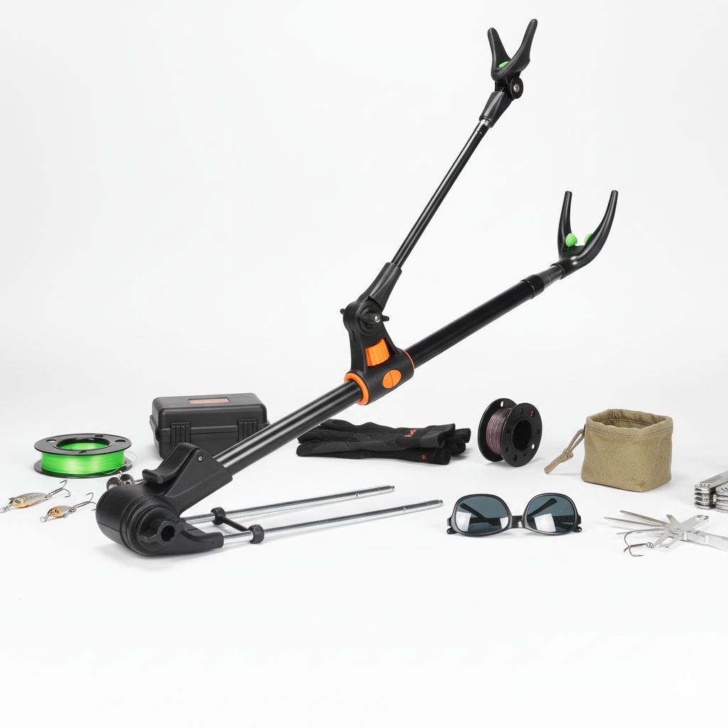 Bracket Joran Pancing Joran Tegek Untuk Dudukan Joran Pancing Panjang 1.4M : 1.66M : 2.1M