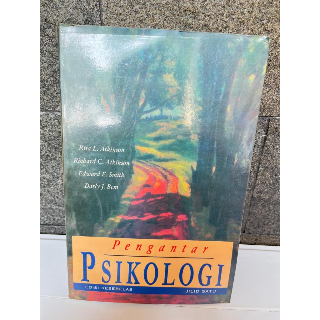 Judul: Pengantar Psikologi Penulis: Rita L. Atkinson dkk