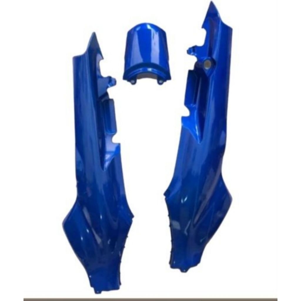 Cover body shogun r 110 warna biru