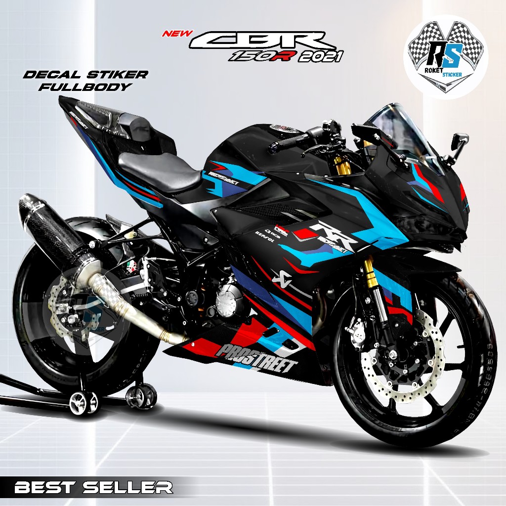 STIKER CBR 150R 2021 FULLBODY - MOTIF RACING RR