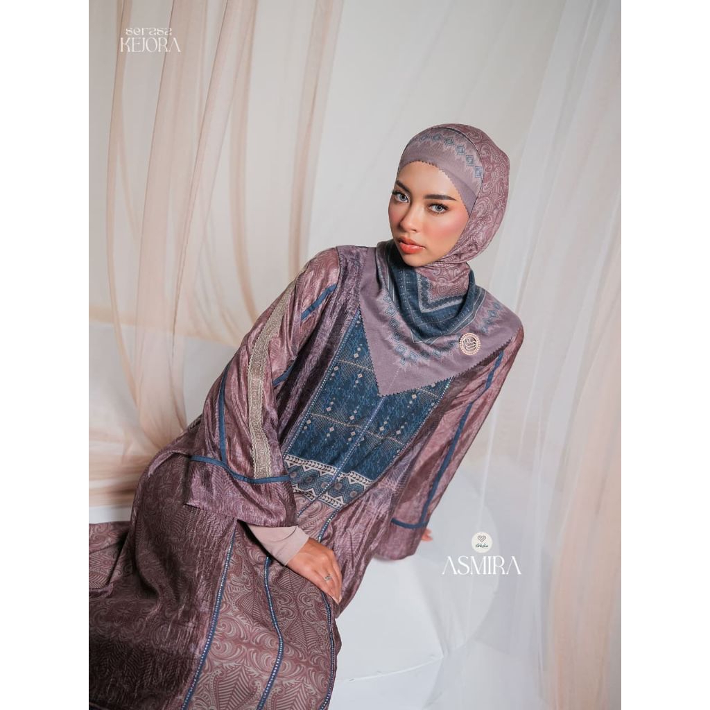 Premium Asmira series by shkata gamis kerudung