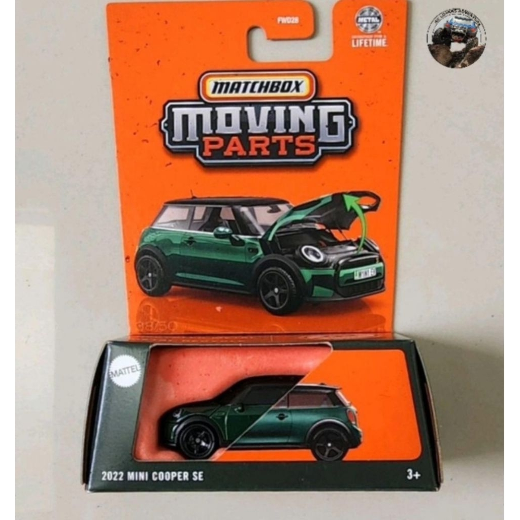 Matchbox Moving Parts 2022 Minicooper SE