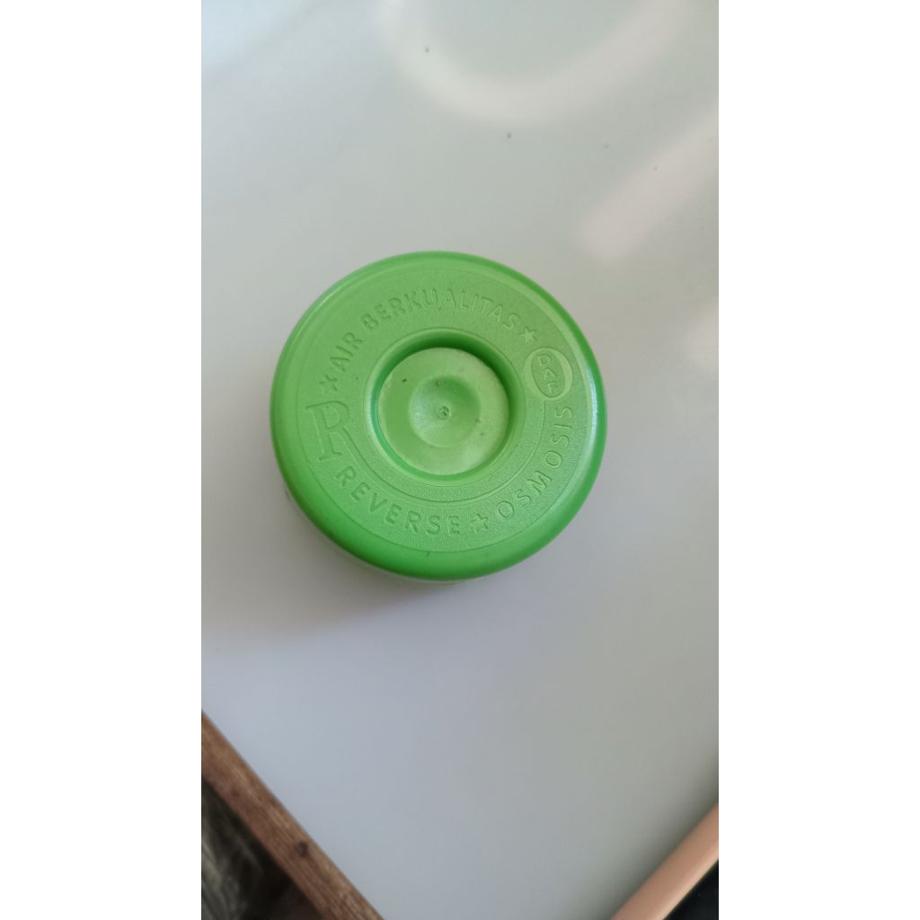 tutup galon isi ulang Hijau RO daf warna 1000 pcs