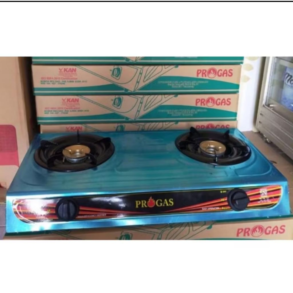 Kompor Gas 2 Tungku Progas/Kompor Gas Progas 2 Tungku