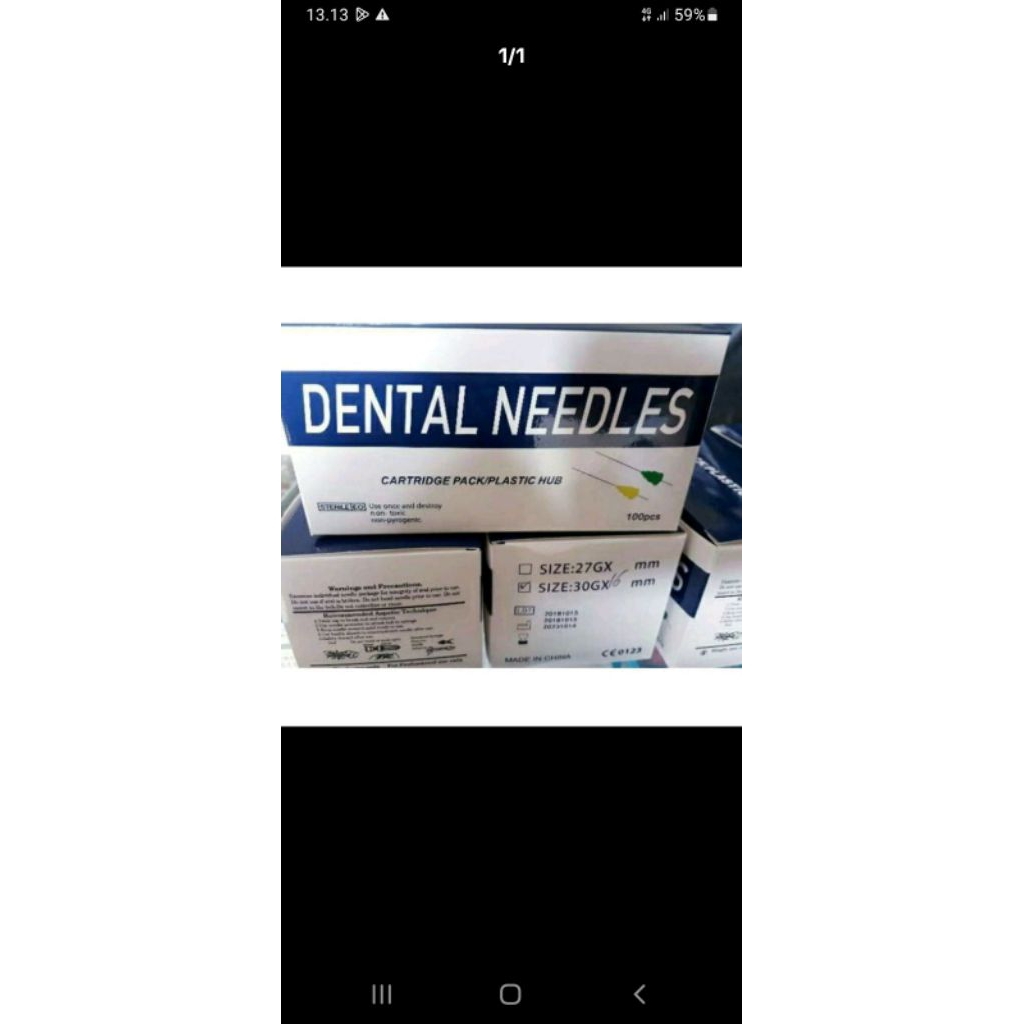 Jarum Citoject Disposable Needle Ukuran 16 dan 21 Isi 100 pcs