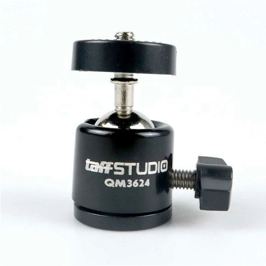 Kepala Holder Tripod Dudukan Penyangga Kamera DSLR Camera HP Handphone Putar Fleksibel