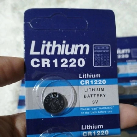 BATERAI CR1220 LITHIUM CR 1220 / 3V / BATRAI / CR1220 (CMS)