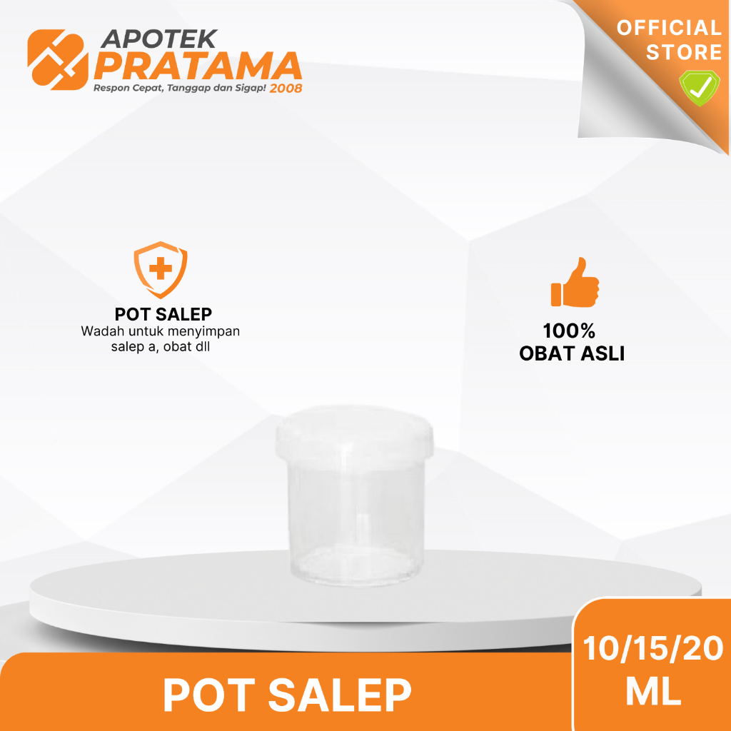 POT SALEP (POT OBAT) 15GR/10GR/20GR