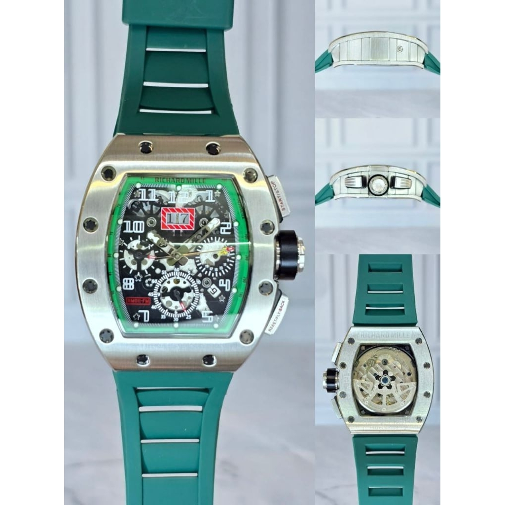 Jam Tangan Automatic RM 11-01 Travis Scott Rubber