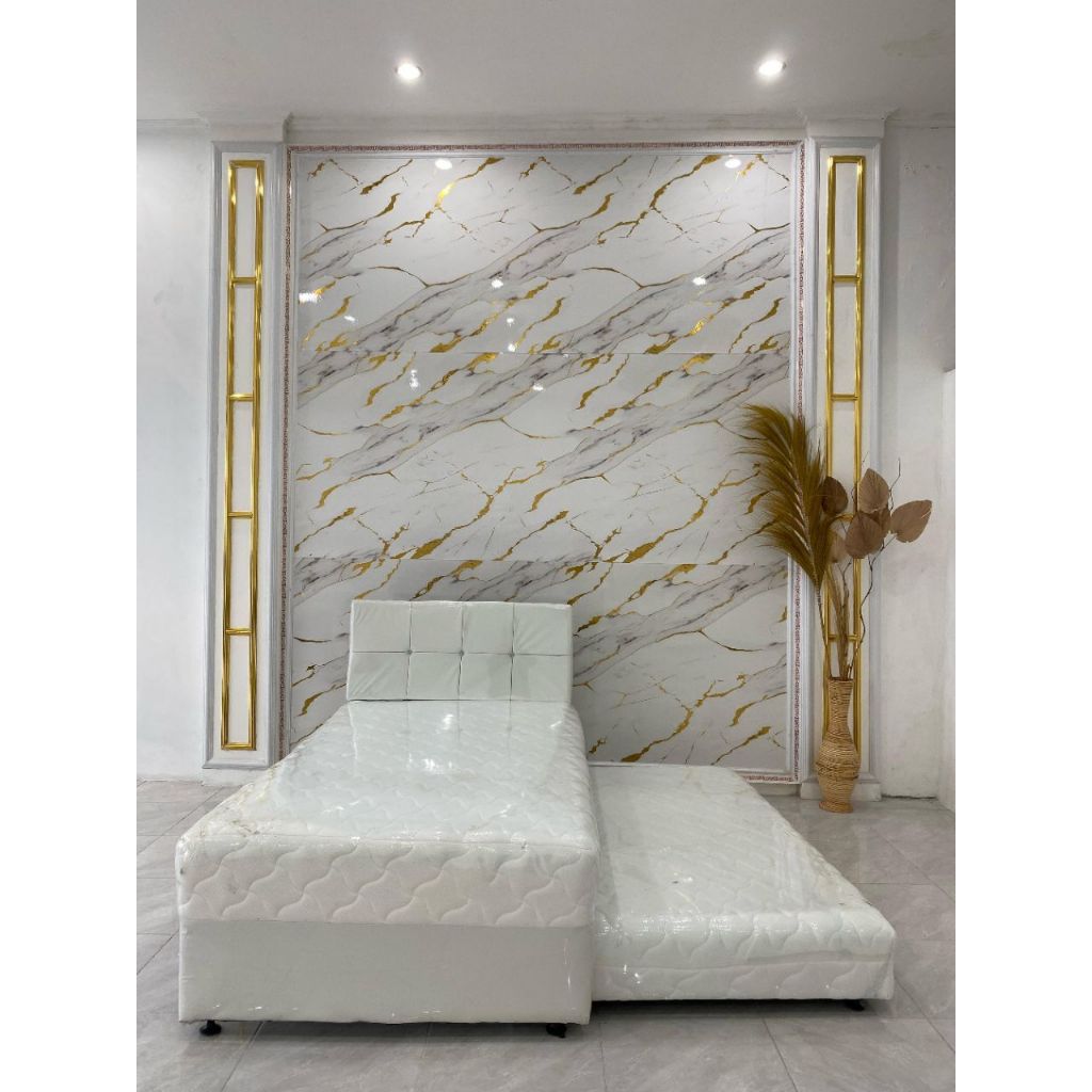 SPRING BED 2 in 1 HOME INDUSTRI (kasur spring bed sorong)