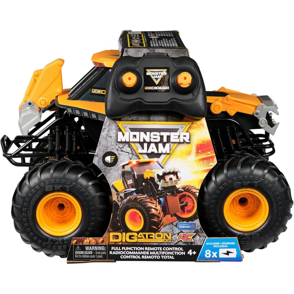 Monster Jam JCB DIGATRON Remote Control Truck