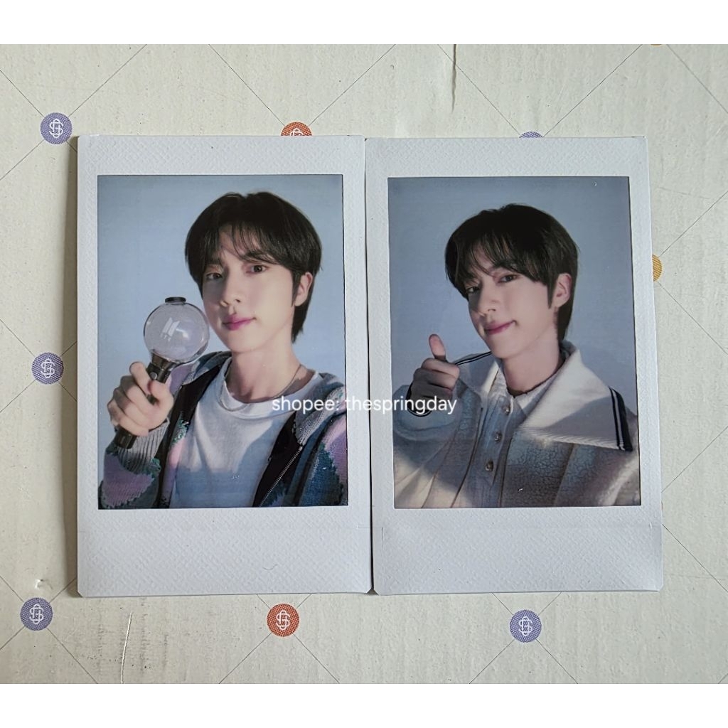 Instant Photo Run Seokjin Japan BTS Jin