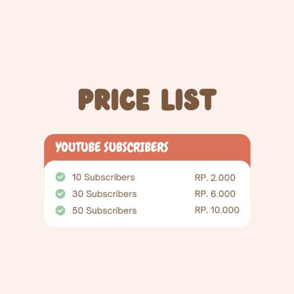 JASA SUBSCRIBER AKTIF YOUTUBE PERMANEN LOW DROP