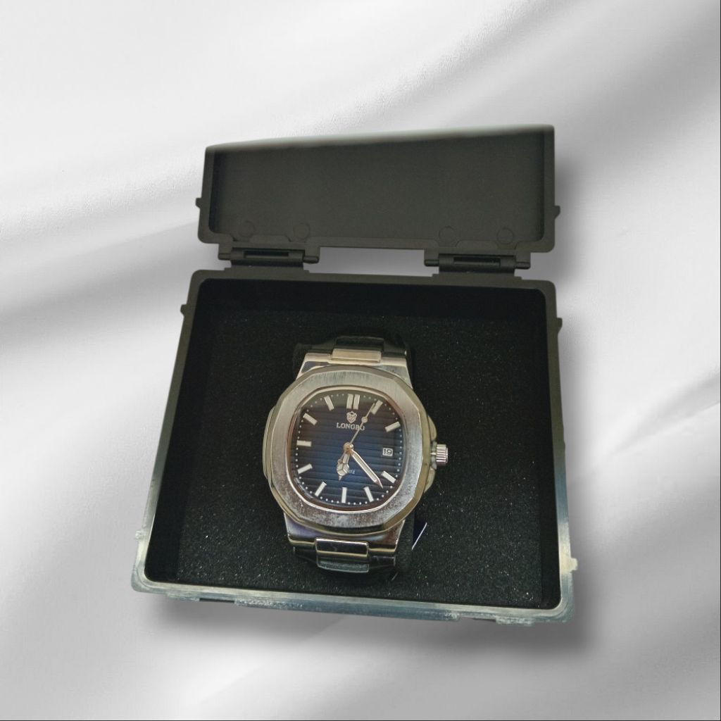Jam Tangan Pria dan Wanita LONGBO Kulit Tahan air ORIGINAL