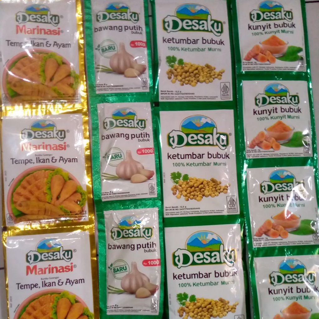 bumbu marinasi desaku/bumbu instan sachet desaku