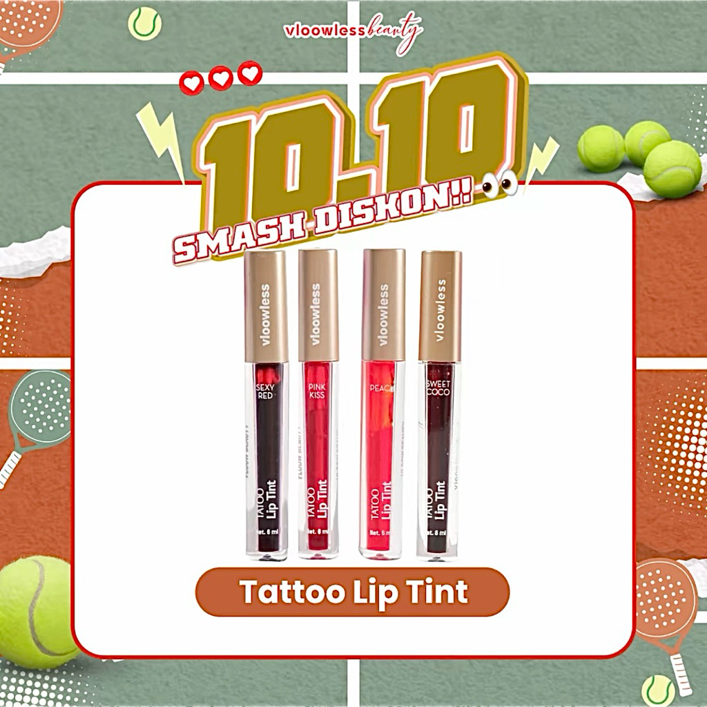 Vloowless Beauty Lip Tint Tattoo