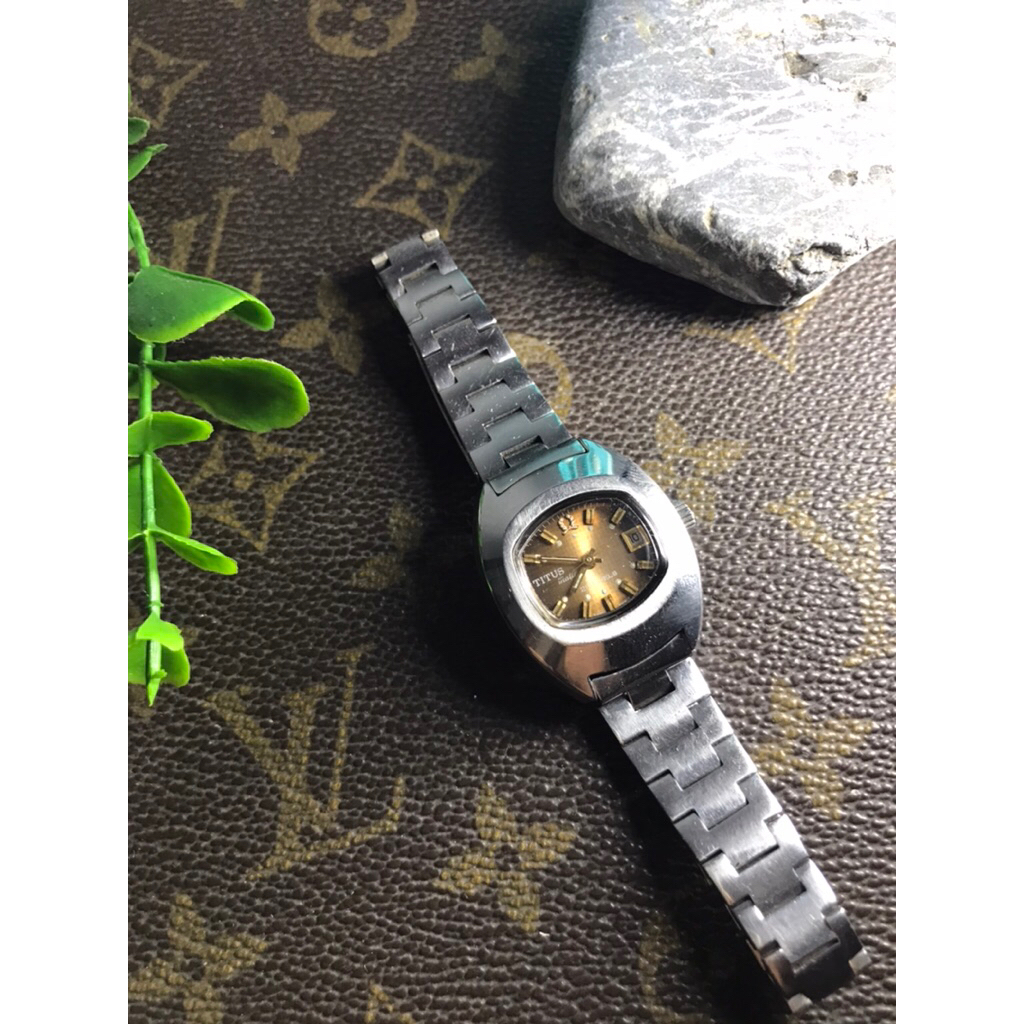 jam tangan wanita titus automatic vintage second