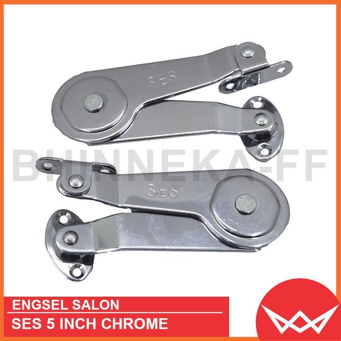 Engsel Salon / Engsel Sikutan / Engsel Jendela SES 5 INCH CHROME