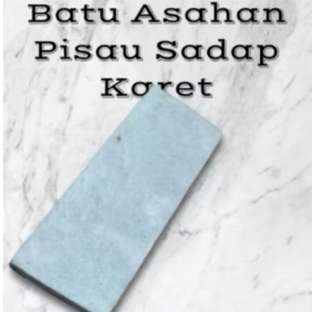 BATU ASAHAN PISAU SADAP KARET