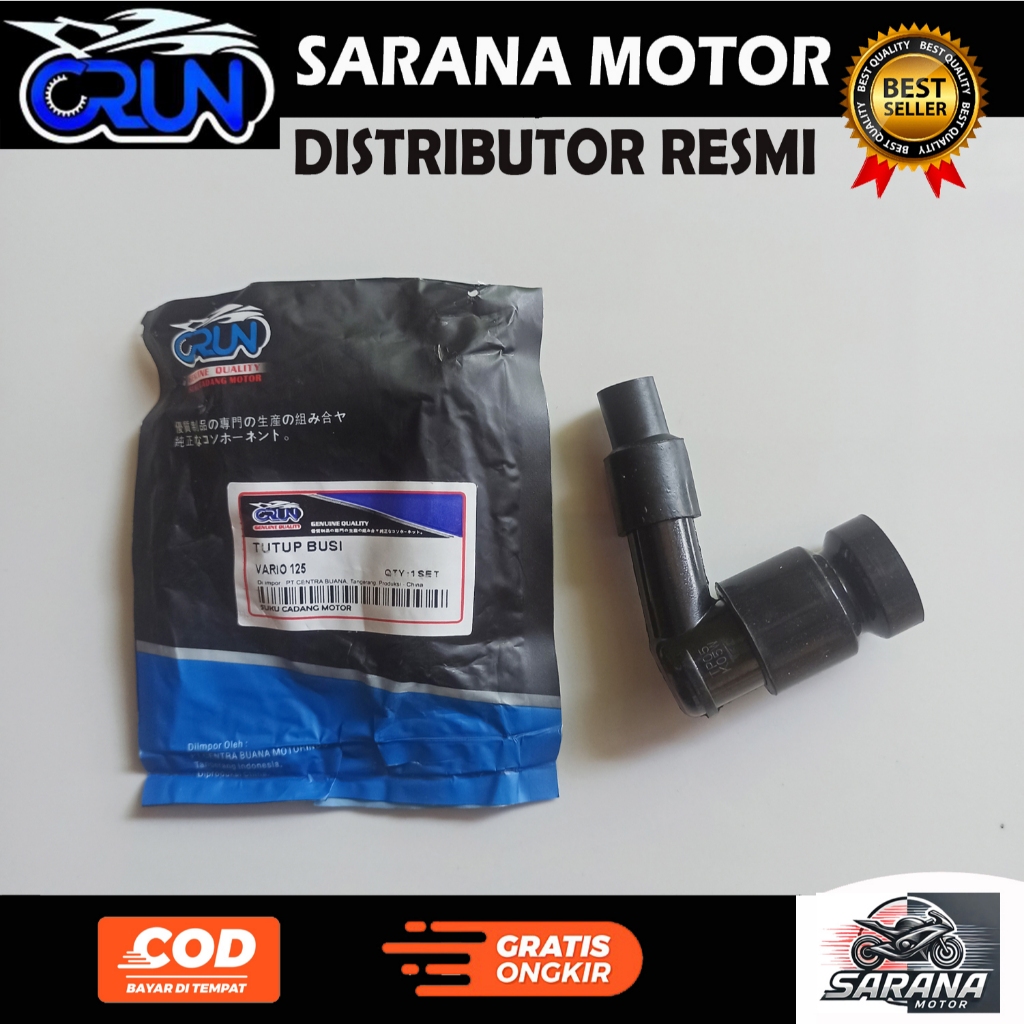 CRUN TUTUP BUSI VARIO 125. CANGKLONG BUSI HONDA HONDA VARIO 150