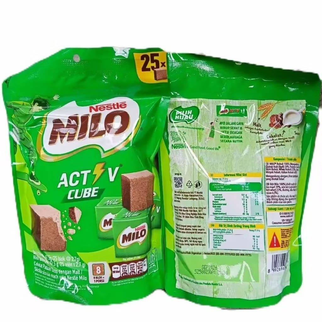 permen milo tube isi 25pcs