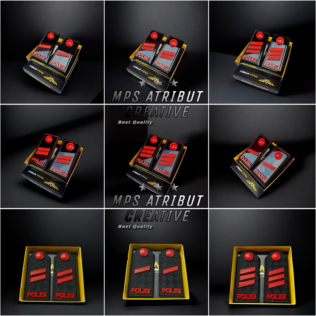 PANGKAT TAMTAMA POLRI LUXURY EXCLUSIVE LENGKAP - PANGKAT BHARADA/BHARATU/BHARAKA/ABRIPDA/ABRIPTU/ABR