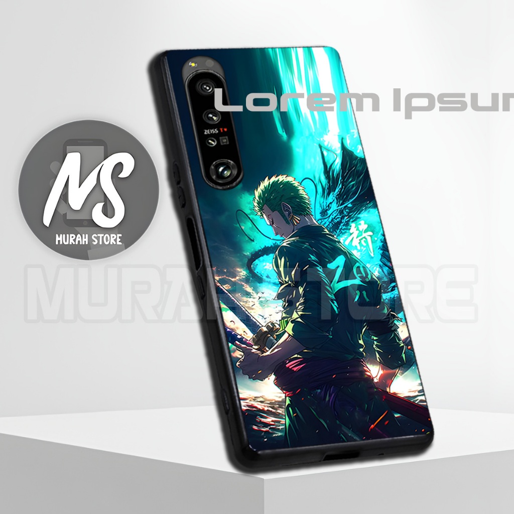 MS4/ Softcase Karet  SONY XPERIA 1 MARK 2/ MARK 4/ XPERIA 5 MARK 3 / Motif Anime / Casing HP / Silik
