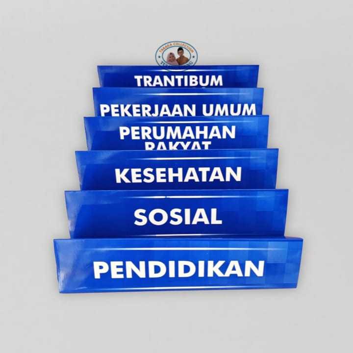 Paket Papan Meja Posyandu 6 SPM | Posyandu 6 SPM Bahan Ivory