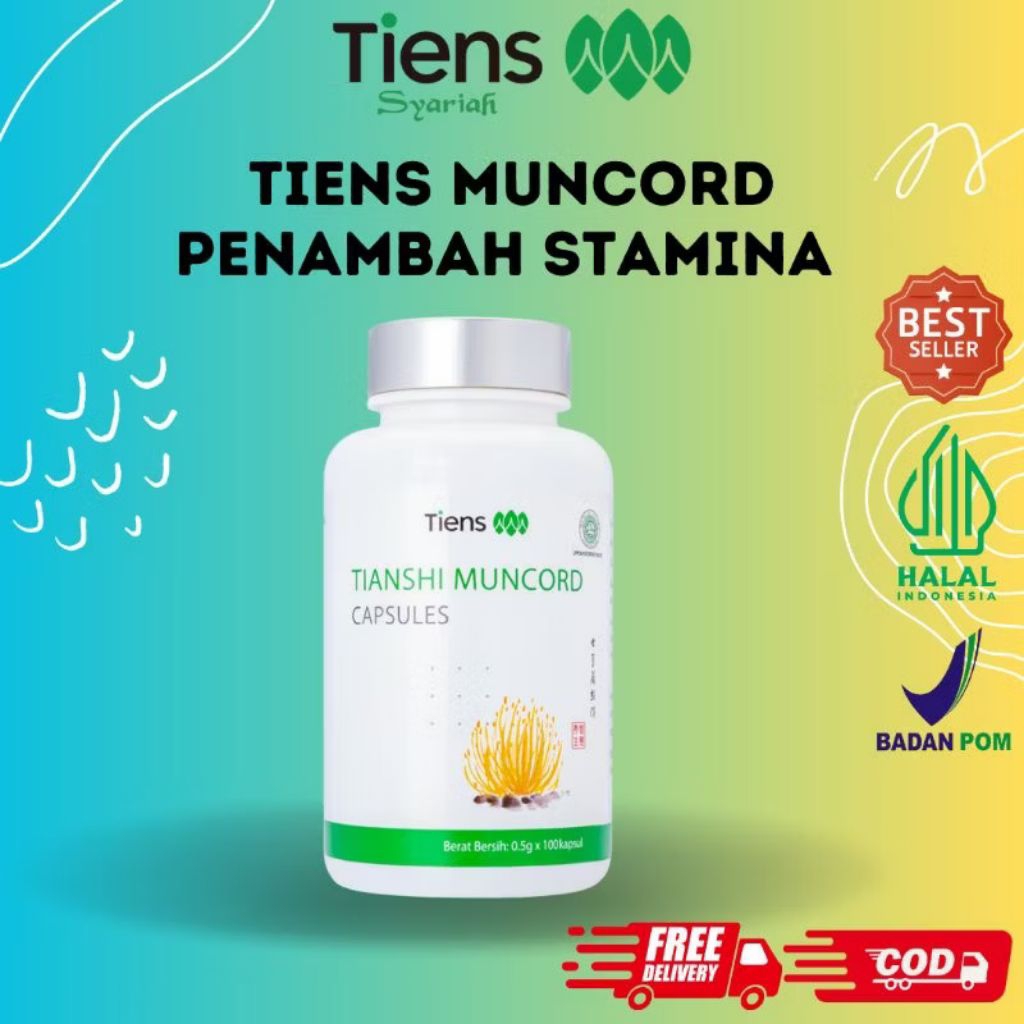 STAMINA PRIA 100% AMPUH | MUNCORD TIANSHI TIENS | PRODUK TERLARIS DAN TERSEGEL 100% ORIGINAL