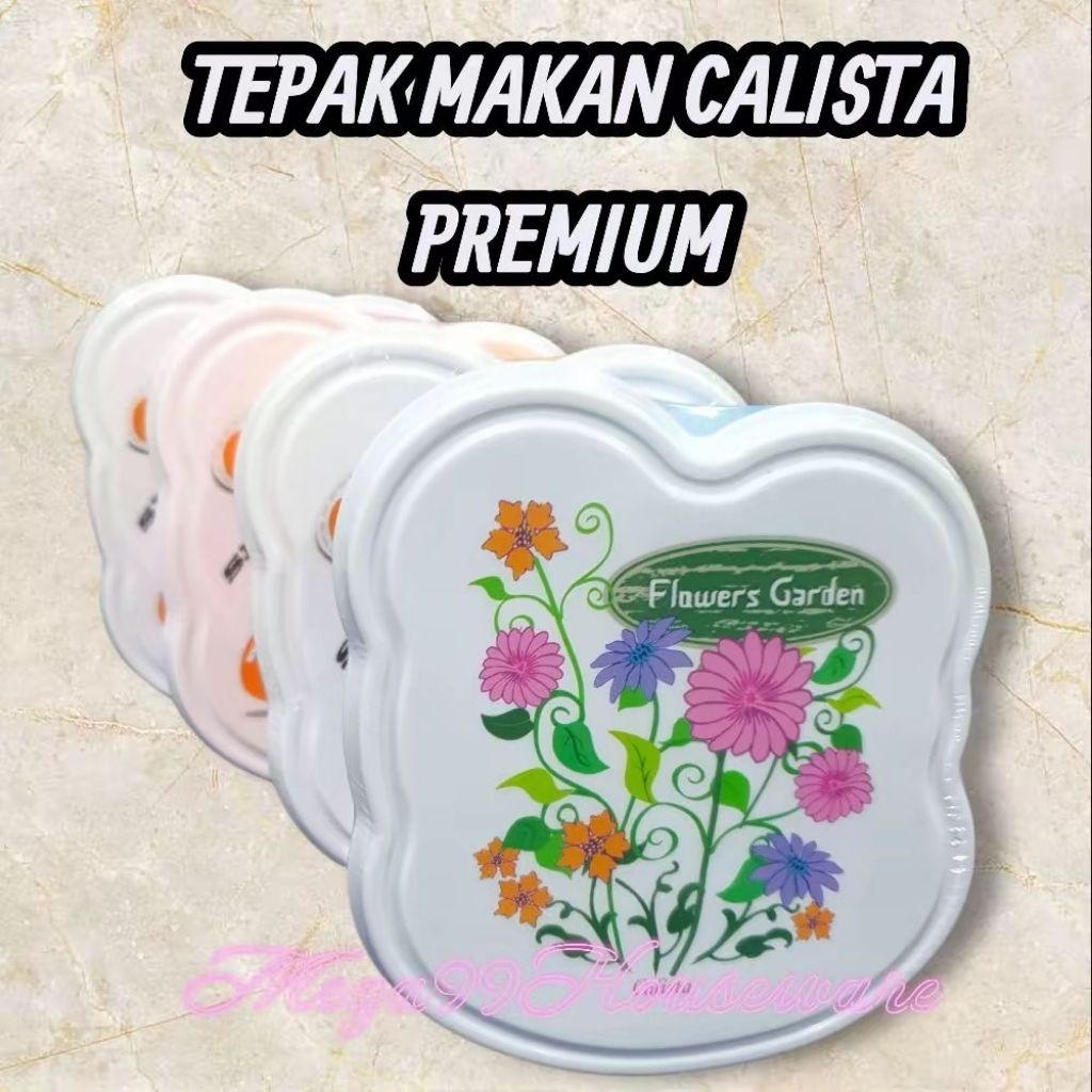 Tepak Makan / Kotak Bekal Calista Premium Satu Sekat