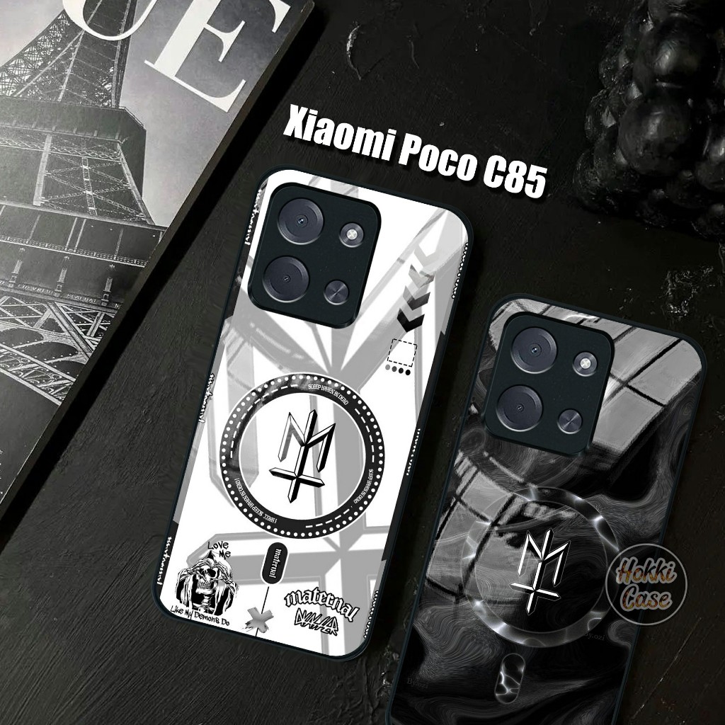 Case Poco C85 - Softcase Glass Kaca Poco C85 - Casing Hp Poco C85 - Silikon Poco C85 - Kesing Xiaomi