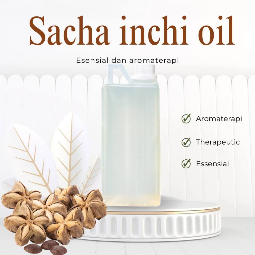 1 Liter Minyak Minyak Kacang Sacha Inchi Essential Oil - Minyak Sacha Inchi Carrier Oil
