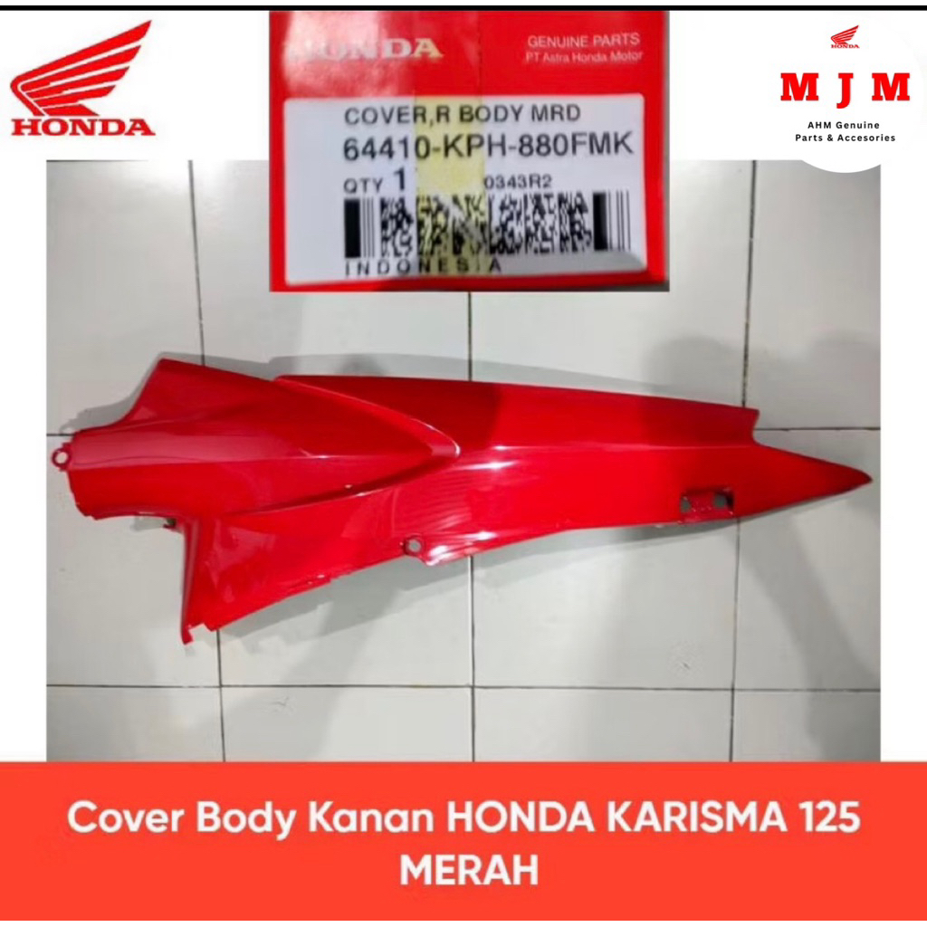 64410-KPH-880FMK COVER R BODY COVER BODI KANAN HONDA KARISMA 125