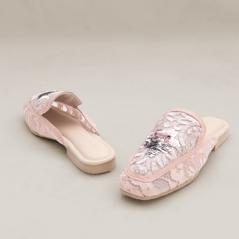 LACE LYNELLE MULES CANNA