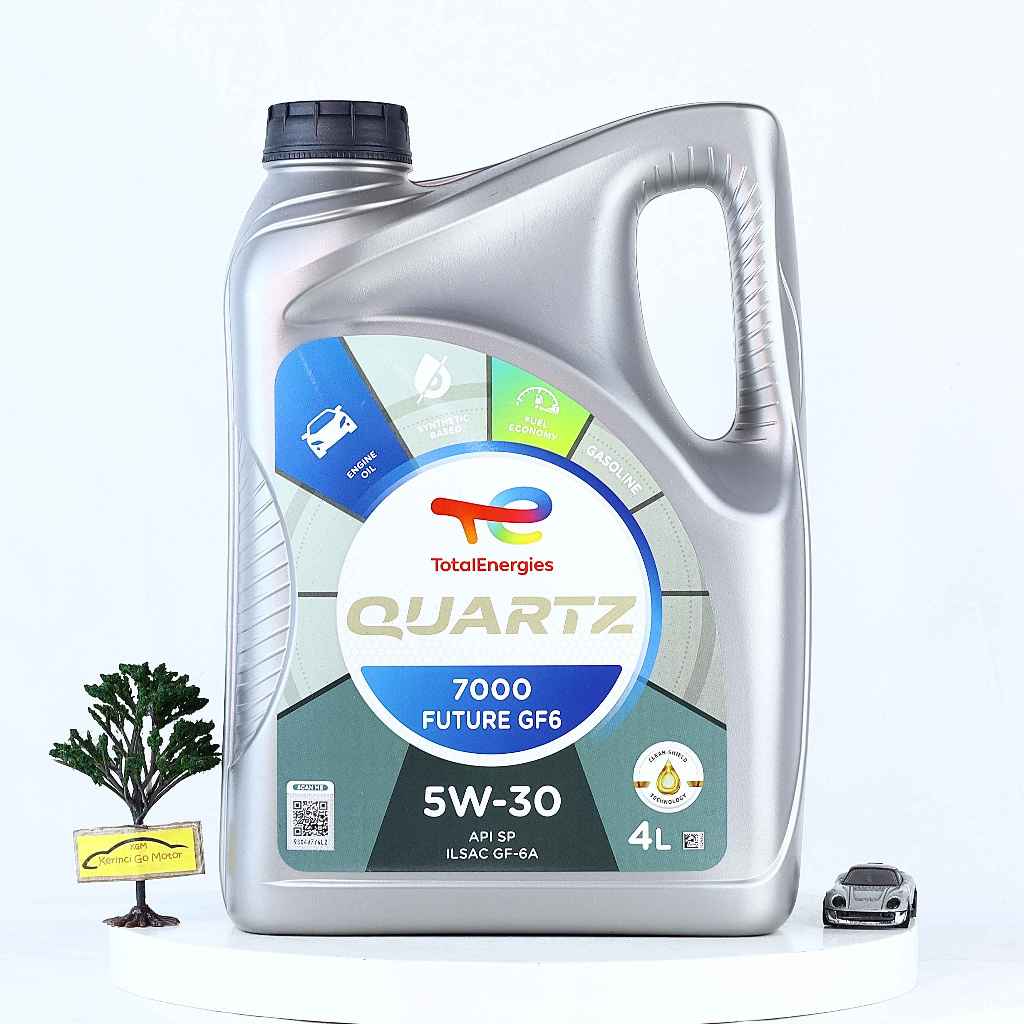 Total Quartz 7000 Future SAE 5W-30 4 Liter Api Service SP/GF-6A Oli Mobil Mesin Bensin Pelumas Synth