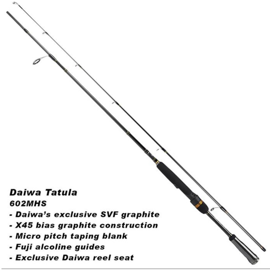 Joran Spinning Daiwa Tatula 602 MHS