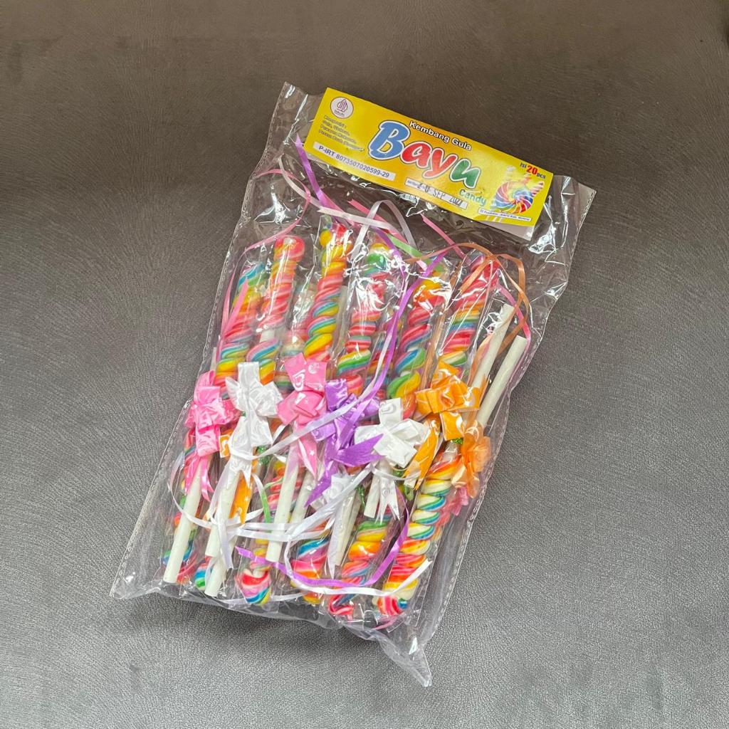 Permen Lolipop Candy isi 20 pcs by bayu candy murah