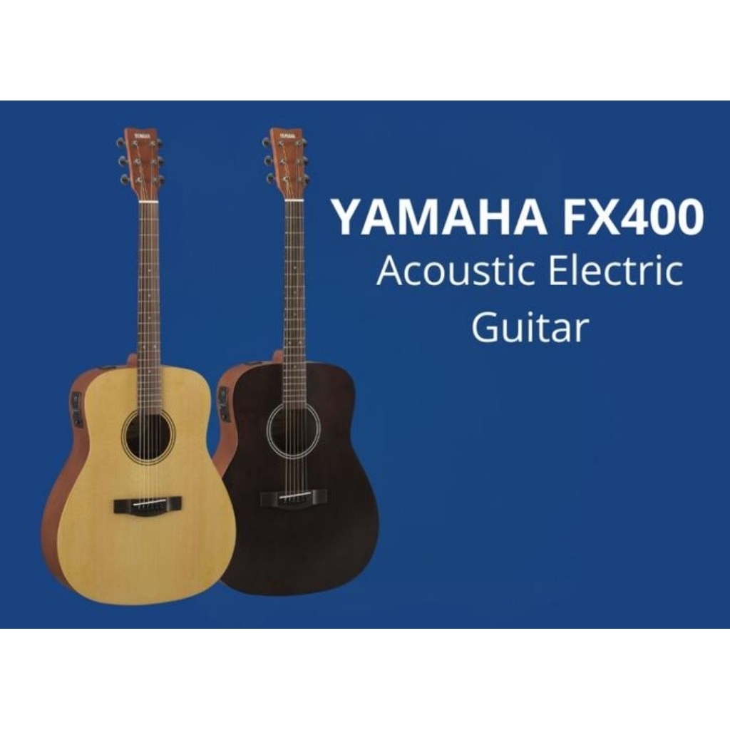 YAMAHA FX 400 / FX-400 / FX400 AKUSTIK ELECTRIC GITAR