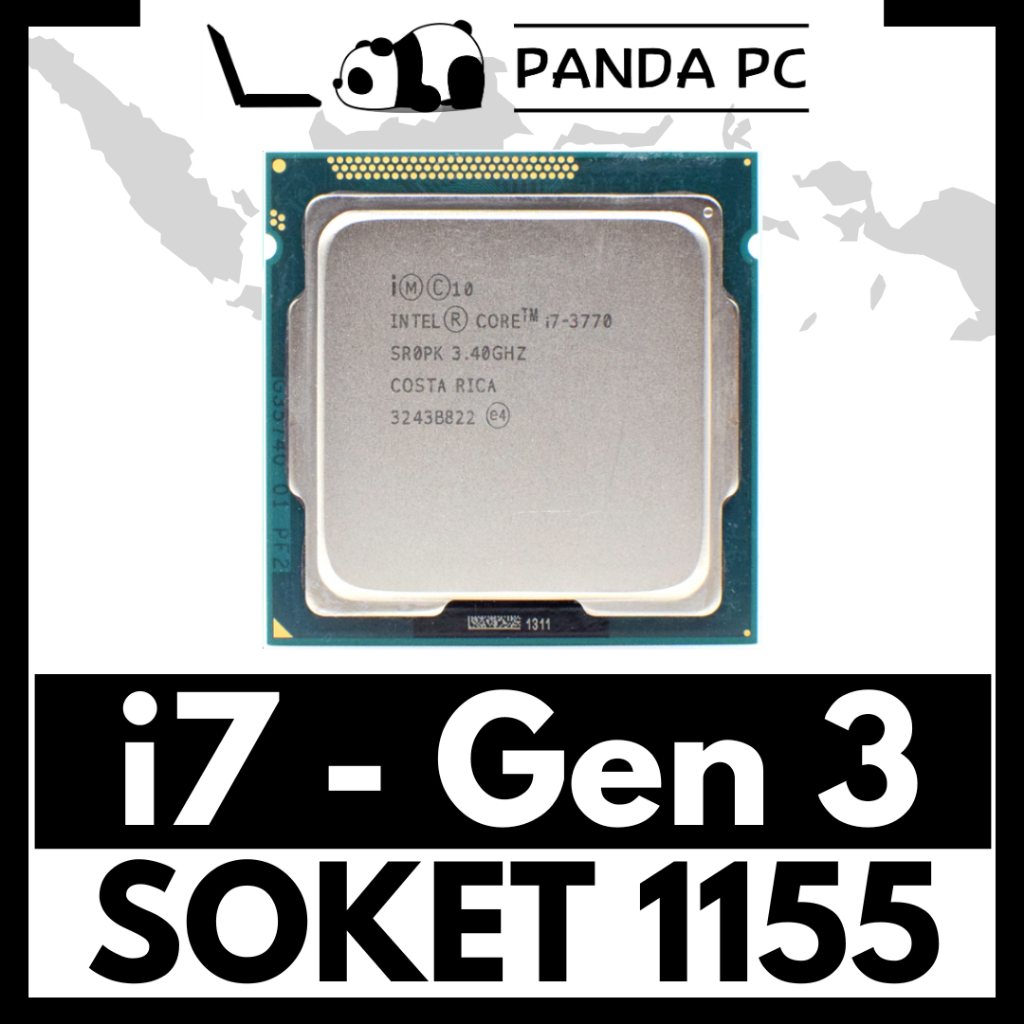 Processor Intel Core i7 Gen 3 3770 / 3770S / 3770T / 3770K tray Socket 1155 Ivy Bridge
