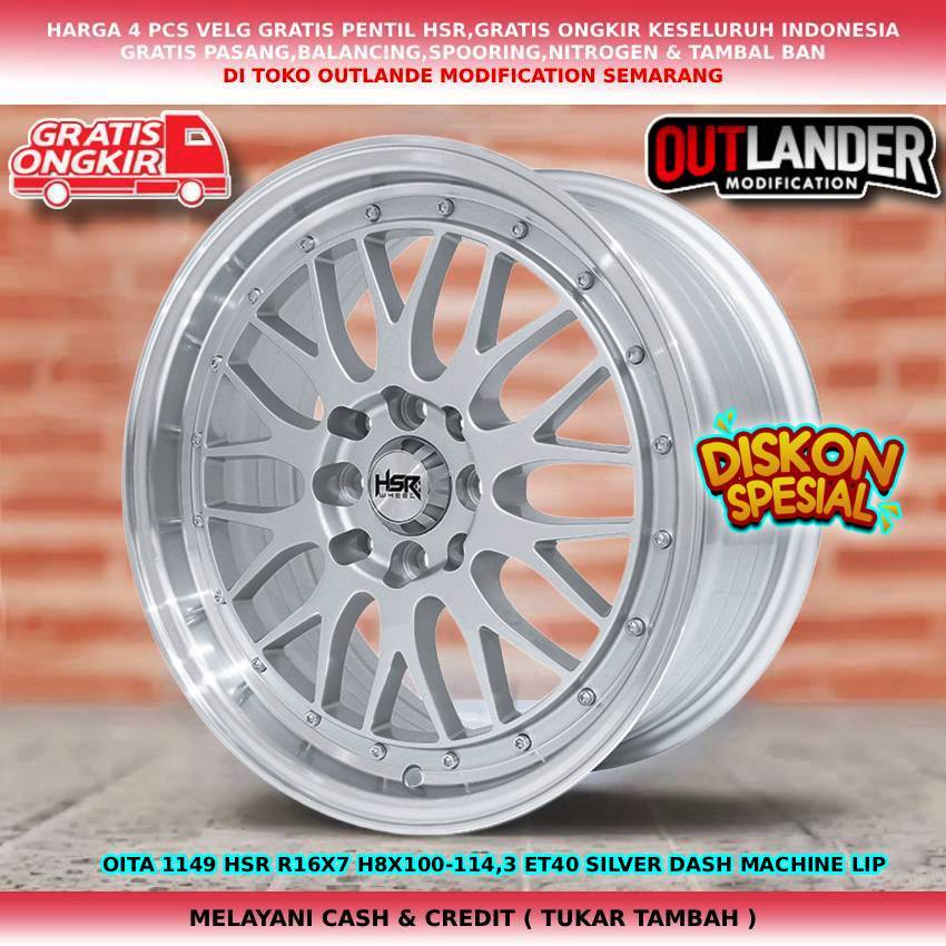 velg racing celong cocok untuk mobil jazz yaris brio avanza xenia livina dll hsr oita r16 | rep bbs