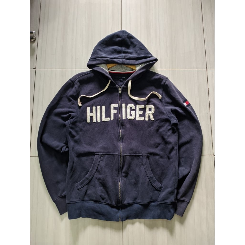 Zipper Hoodie TOMMY HILFIGER (size M)