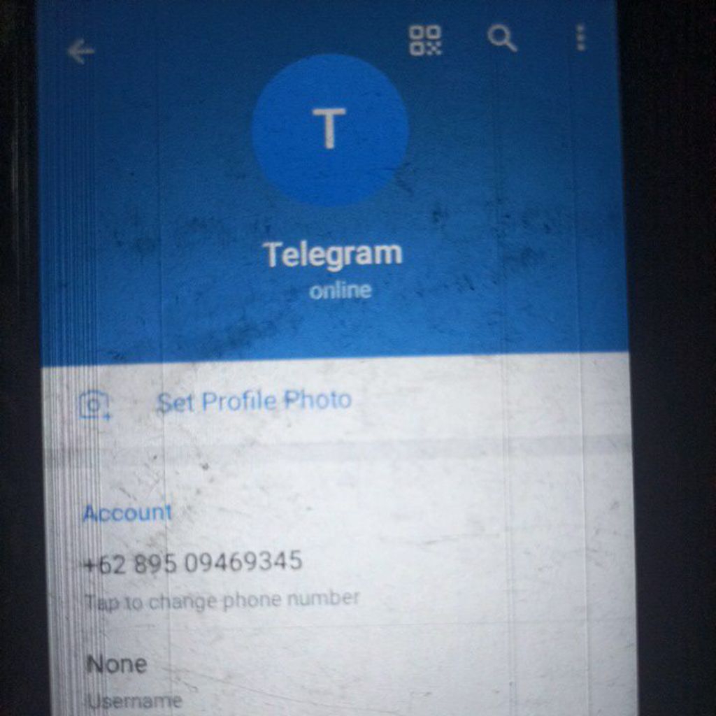 akun telegram