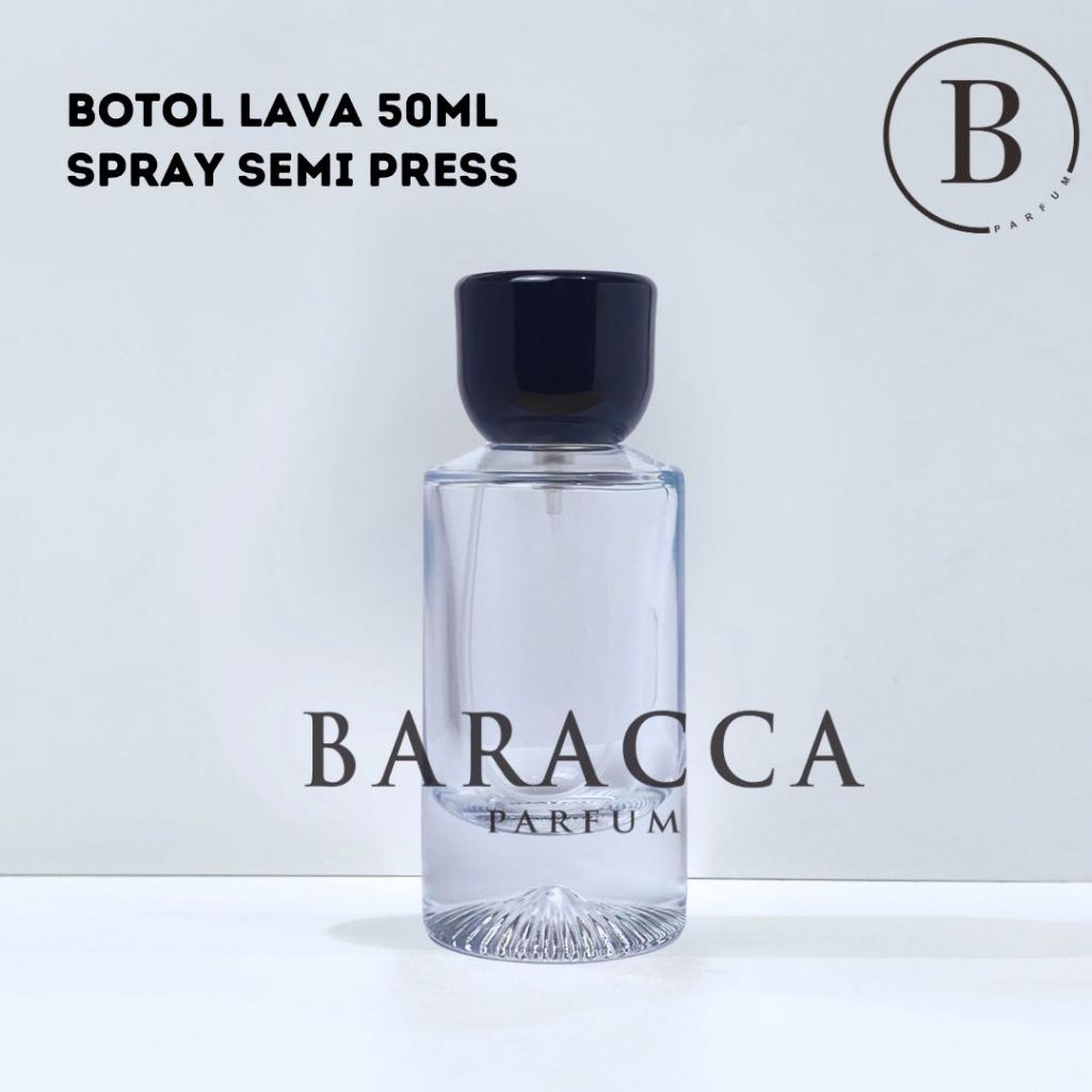 Botol Parfum Lava 50ML Semi Press - Botol Parfum Kosong Lava - Botol Parfum 50ML