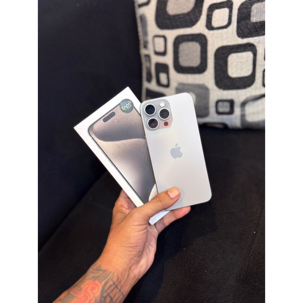 iphone 15 pro max 256gb ibox second full original