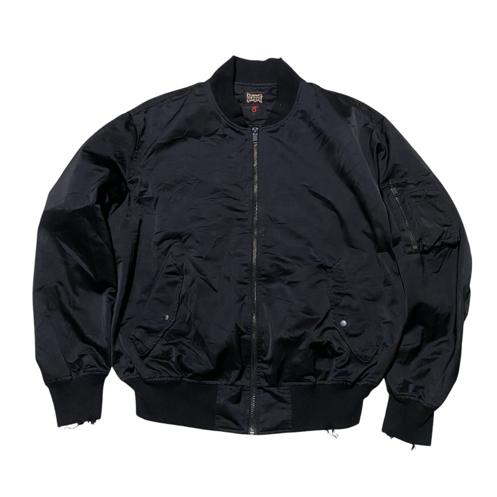 8seconds G-dragon destroy black bomber jacket