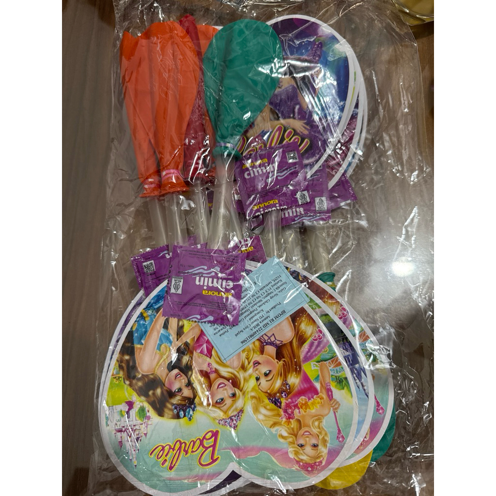Mainan Balon Kipas Permen