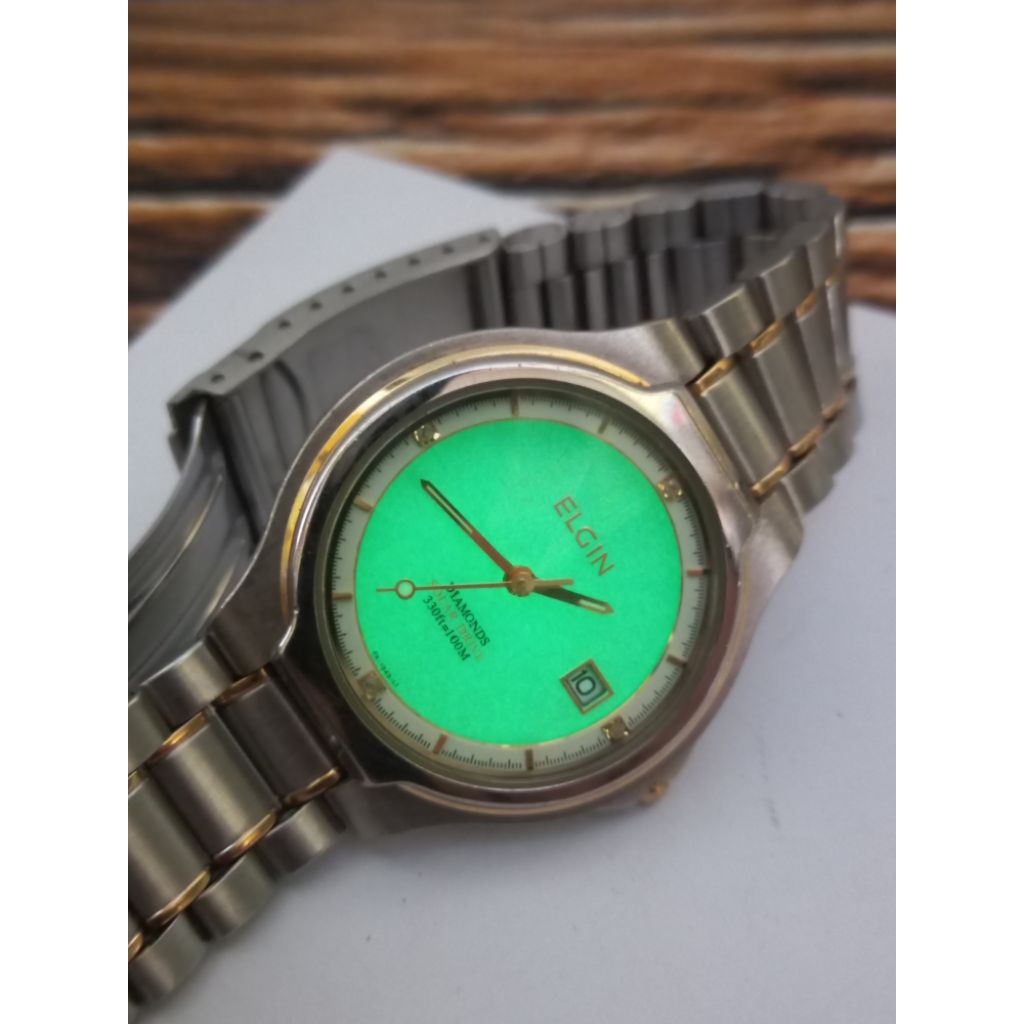 jj03339 jam tangan unisex elgin full lumed dial