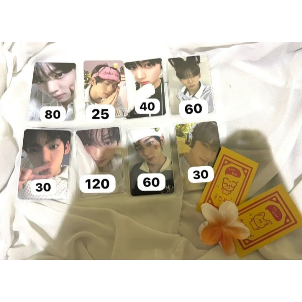 PHOTOCARD PC YUJIN ZB1 ZEROBASEONE HIDE SELIMUT HANLIM